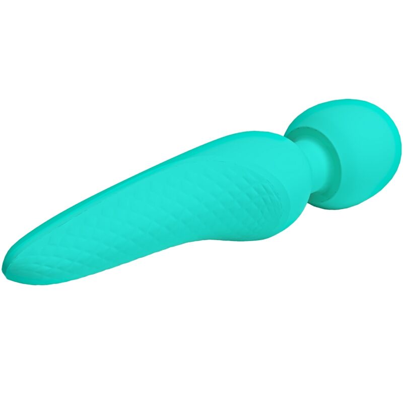 PRETTY LOVE - MEREDITH MASSAGER 12 VIBRATION MODES AQUA GREEN - NOCTURNA DESIRES