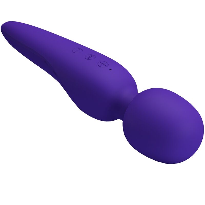 PRETTY LOVE - MEREDITH MASSAGER 12 VIBRATION MODES PURPLE - NOCTURNA DESIRES