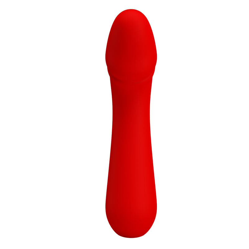 PRETTY LOVE - CETUS RECHARGEABLE VIBRATOR RED - NOCTURNA DESIRES