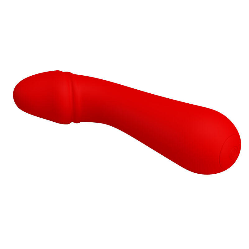 PRETTY LOVE - CETUS RECHARGEABLE VIBRATOR RED - NOCTURNA DESIRES