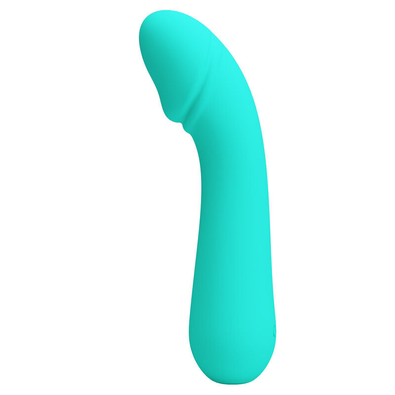 PRETTY LOVE - CETUS RECHARGEABLE VIBRATOR AQUA GREEN - NOCTURNA DESIRES