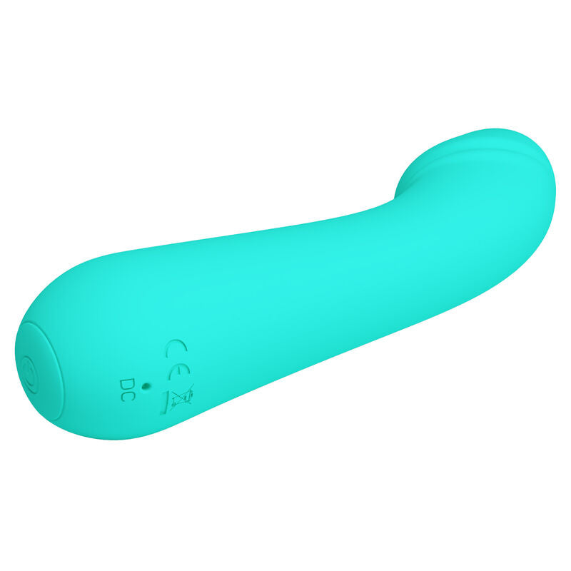 PRETTY LOVE - CETUS RECHARGEABLE VIBRATOR AQUA GREEN - NOCTURNA DESIRES