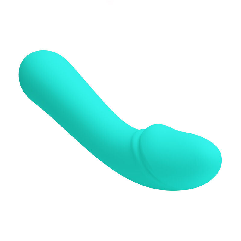 PRETTY LOVE - CETUS RECHARGEABLE VIBRATOR AQUA GREEN - NOCTURNA DESIRES