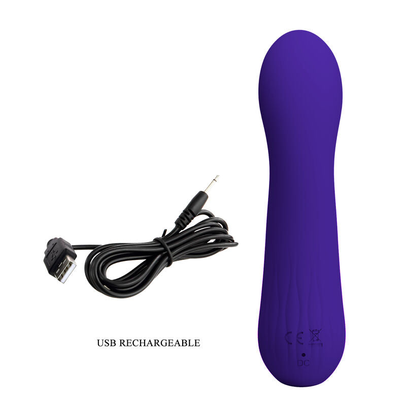 PRETTY LOVE - FAUN RECHARGEABLE VIBRATOR PURPLE - NOCTURNA DESIRES