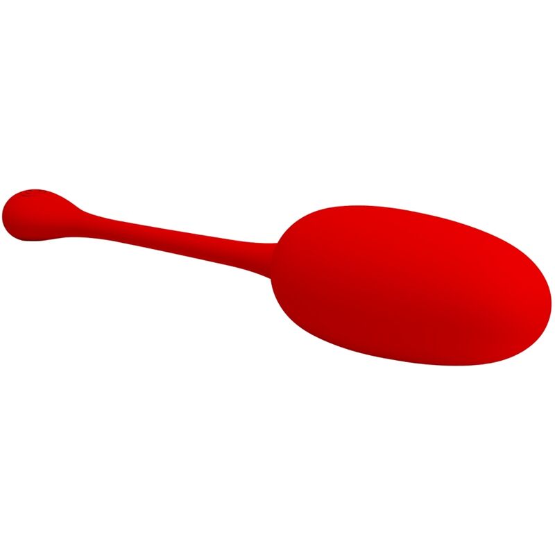 PRETTY LOVE - KNUCKER RED RECHARGEABLE VIBRATING EGG - NOCTURNA DESIRES