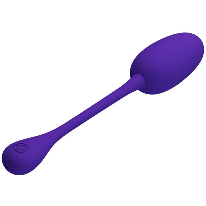 PRETTY LOVE - KNUCKER PURPLE RECHARGEABLE VIBRATING EGG - NOCTURNA DESIRES