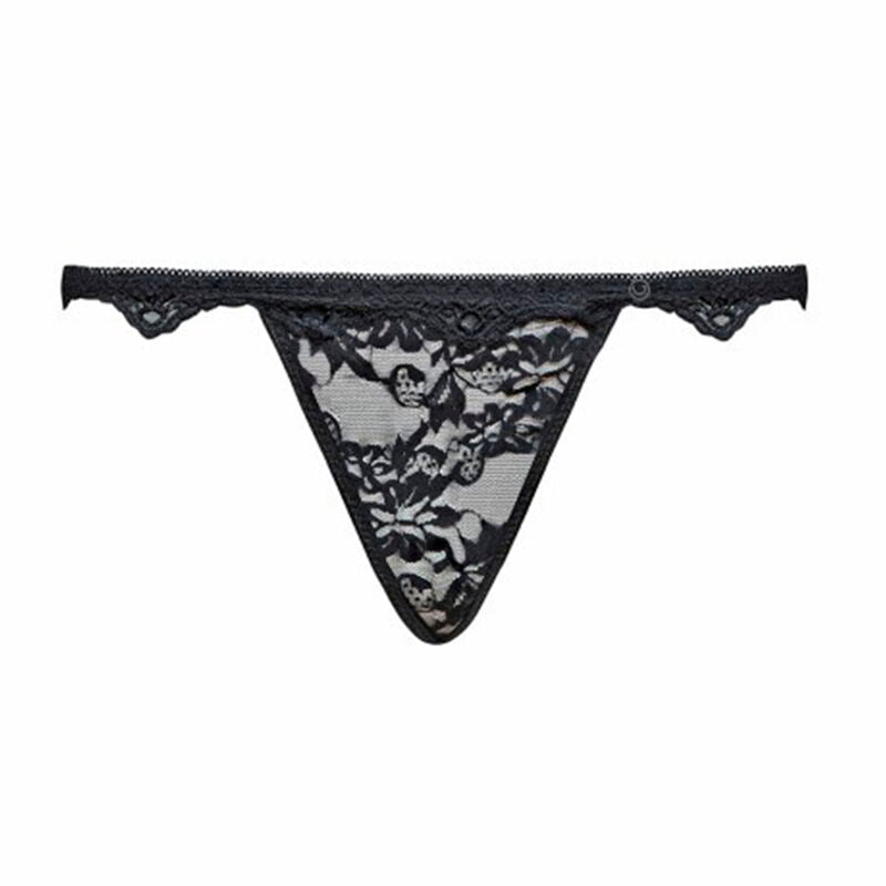 LIVCO CORSETTI FASHION - BELITA LC 90231 BRA + PANTY + GARTER BELT BLACK L/XL - NOCTURNA DESIRES