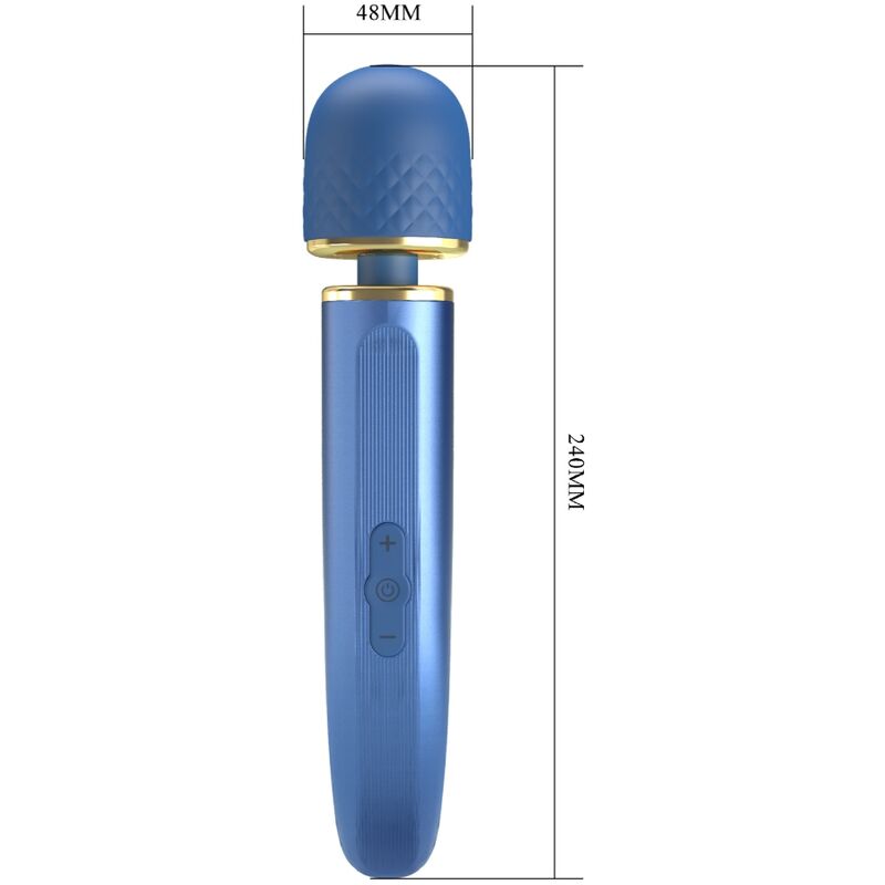PRETTY LOVE - MASSAGER 7 VIBRATION MODES BLUE - NOCTURNA DESIRES