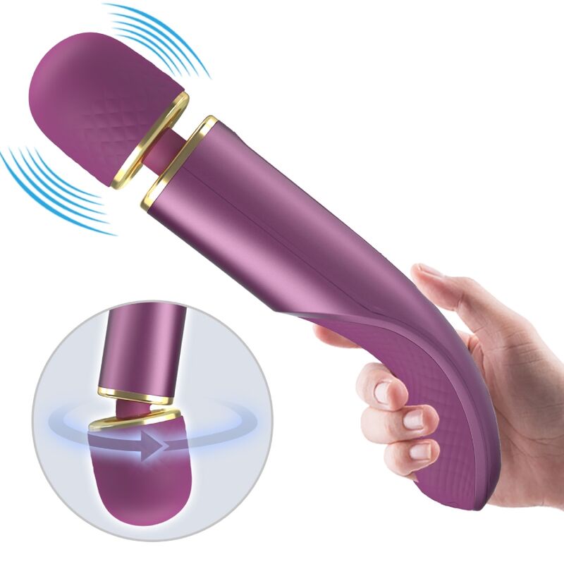 PRETTY LOVE - MASSAGER 7 VIBRATION MODES PURPLE - NOCTURNA DESIRES