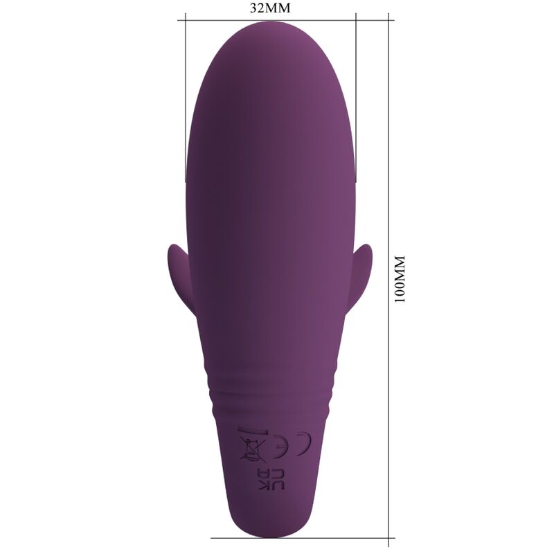 PRETTY LOVE - JAYLEEN VIBRATOR APP REMOTE CONTROL PURPLE - NOCTURNA DESIRES