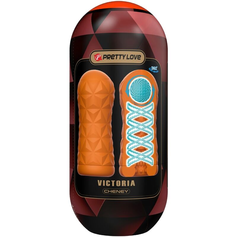 PRETTY LOVE - VICTORIA CHENEY MASTURBATOR ORANGE - NOCTURNA DESIRES