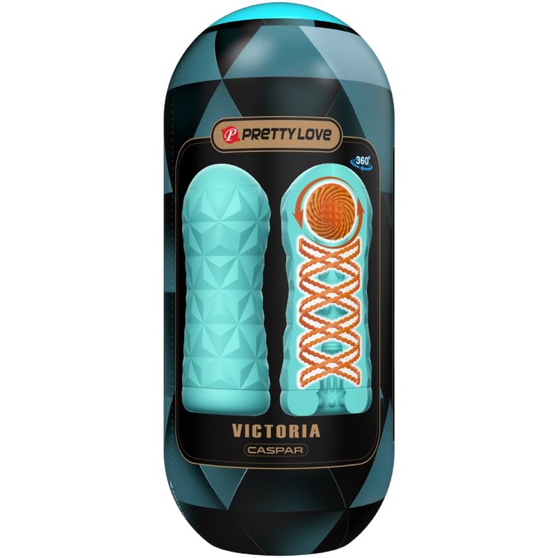 PRETTY LOVE - VICTORIA CASPAR MASTURBATOR AQUA GREEN - NOCTURNA DESIRES