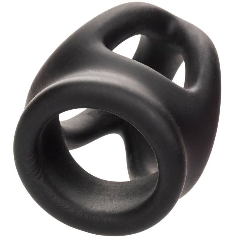 CALEXOTICS - ALPHA DUAL CAGE RING BLACK - NOCTURNA DESIRES