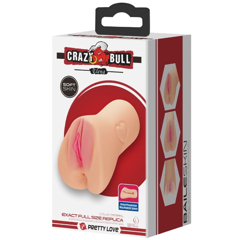 CRAZY BULL - ELENA VAGINA-SHAPED MASTUBADOR - NOCTURNA DESIRES