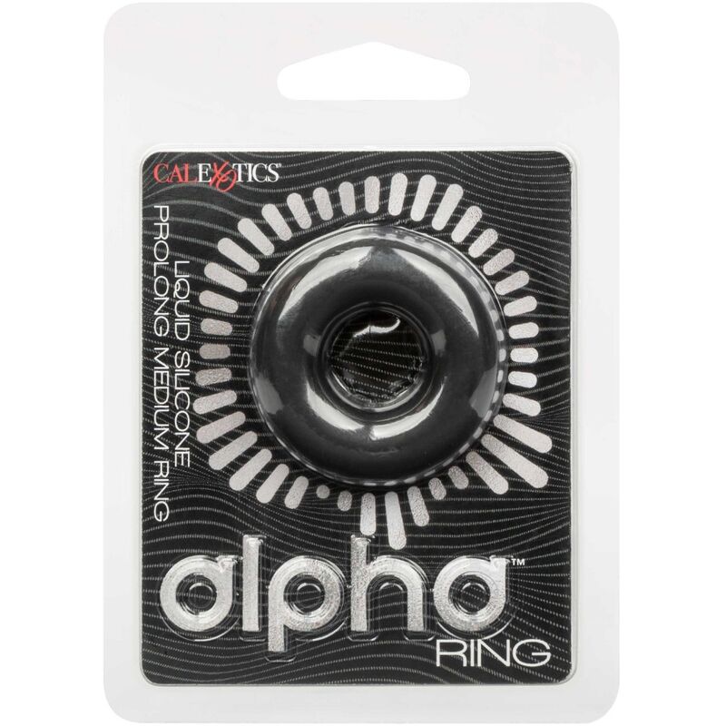 CALEXOTICS - ALPHA PROLONG MEDIUM RING BLACK - NOCTURNA DESIRES