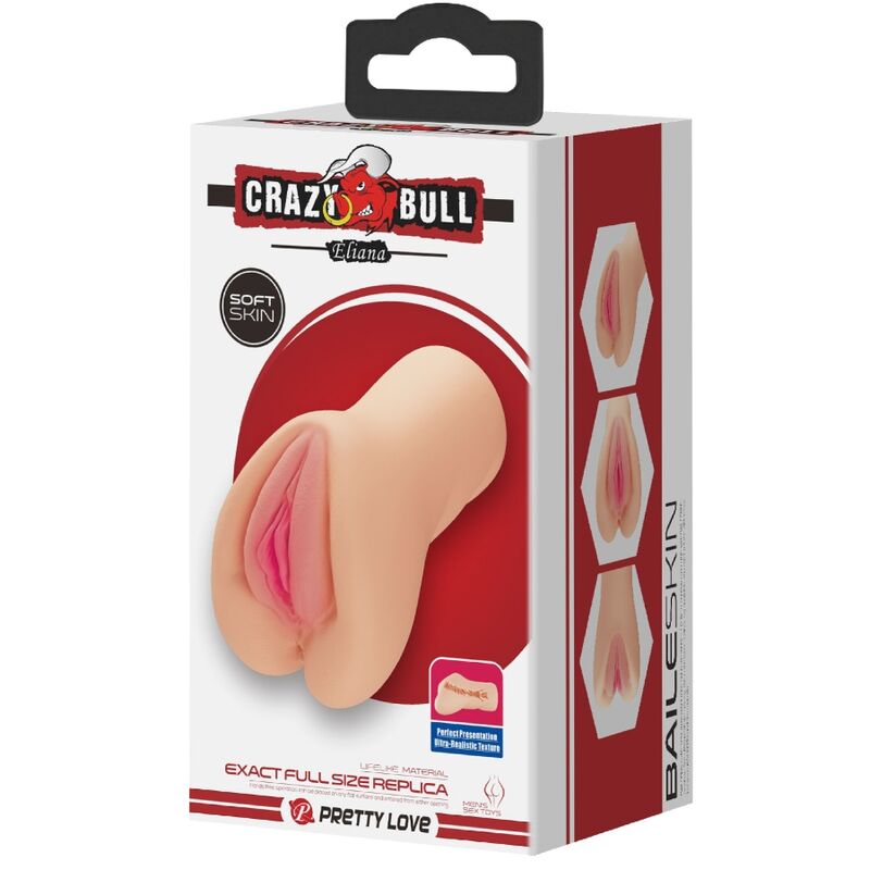 CRAZY BULL - ELIANA VAGINA-SHAPED MASTUBADOR - NOCTURNA DESIRES