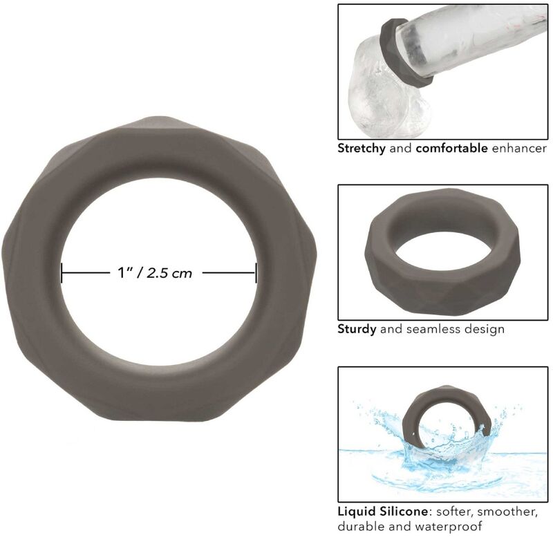 CALEXOTICS - ALPHA PROLONG PRISMATIC RING GREY - NOCTURNA DESIRES