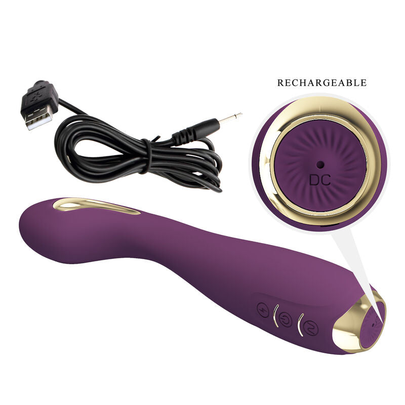 PRETTY LOVE - HECTOR ELECTROSHOCK VIBRATOR BY APP CONTROL PURPLE - NOCTURNA DESIRES