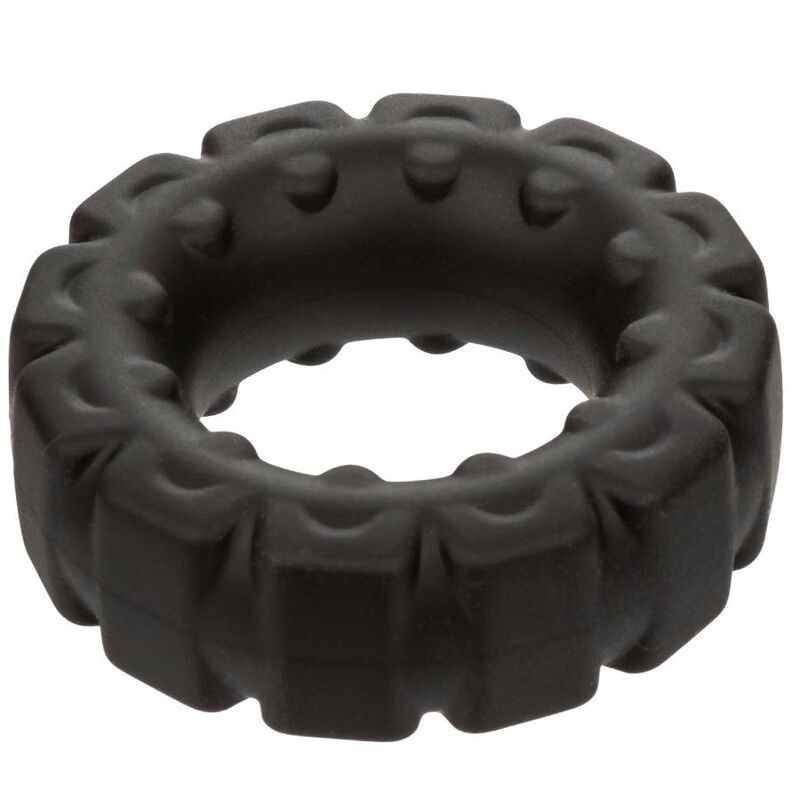 CALEXOTICS - ALPHA PROLONG TREAD RING BLACK - NOCTURNA DESIRES