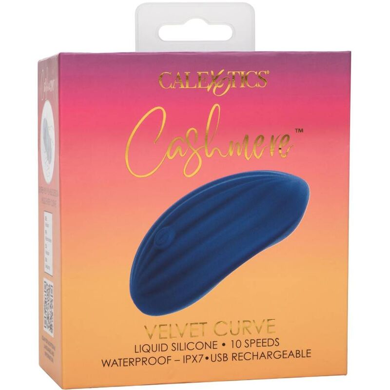 CALEXOTICS - CASHMERE VELVET CURVE BLUE - NOCTURNA DESIRES