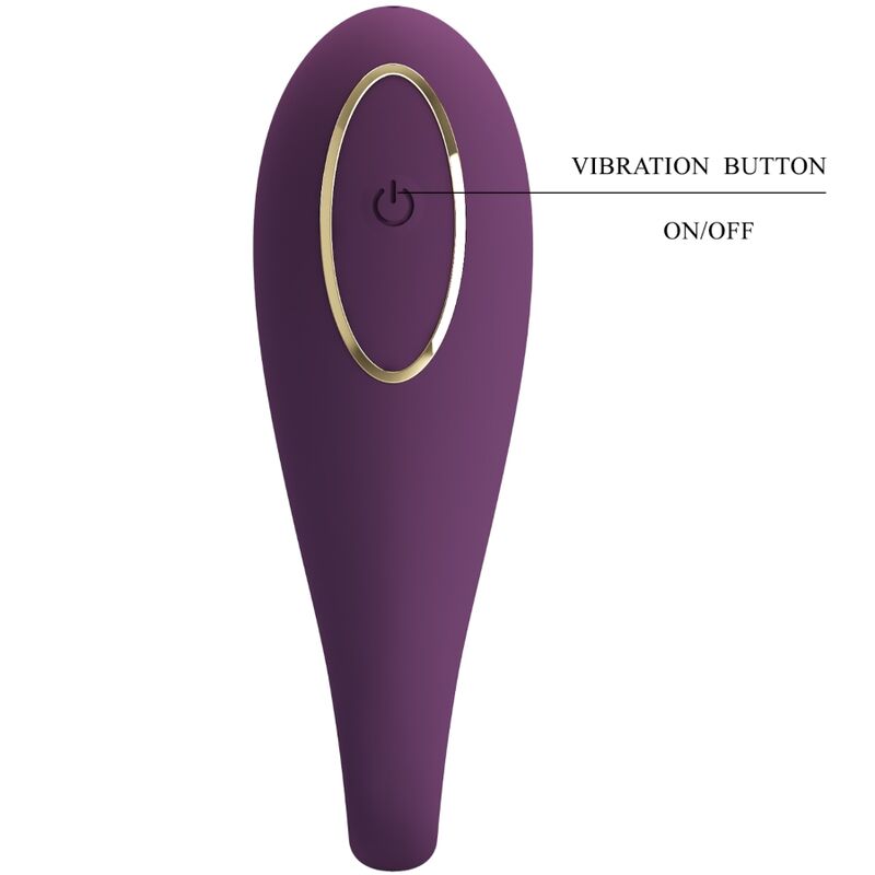 PRETTY LOVE - AUGUST REMOTE GLOBAL DOUBLE PLEASURE VIBRATOR - NOCTURNA DESIRES