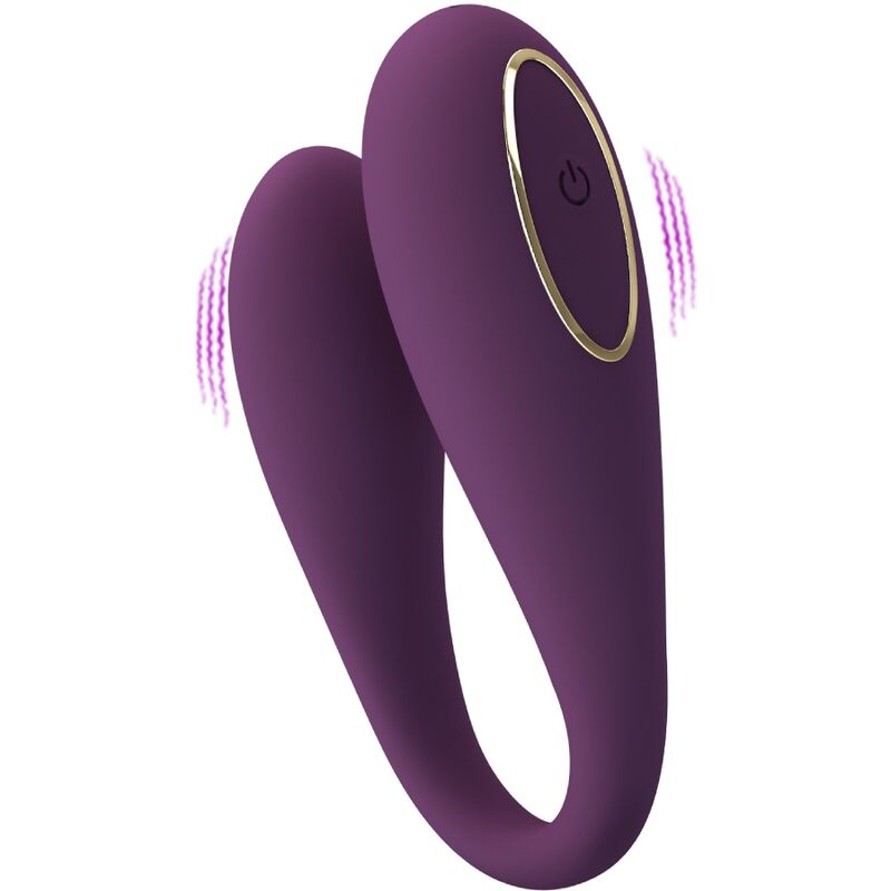 PRETTY LOVE - AUGUST REMOTE GLOBAL DOUBLE PLEASURE VIBRATOR - NOCTURNA DESIRES