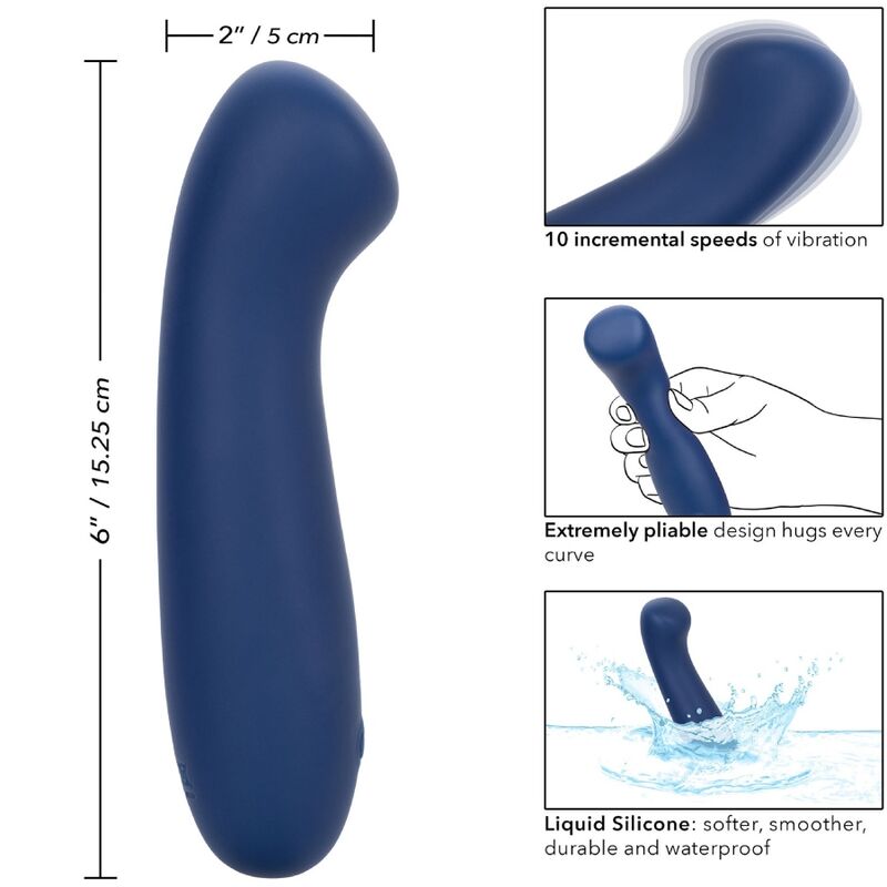 CALEXOTICS - CASHMERE SATIN G BLUE - NOCTURNA DESIRES