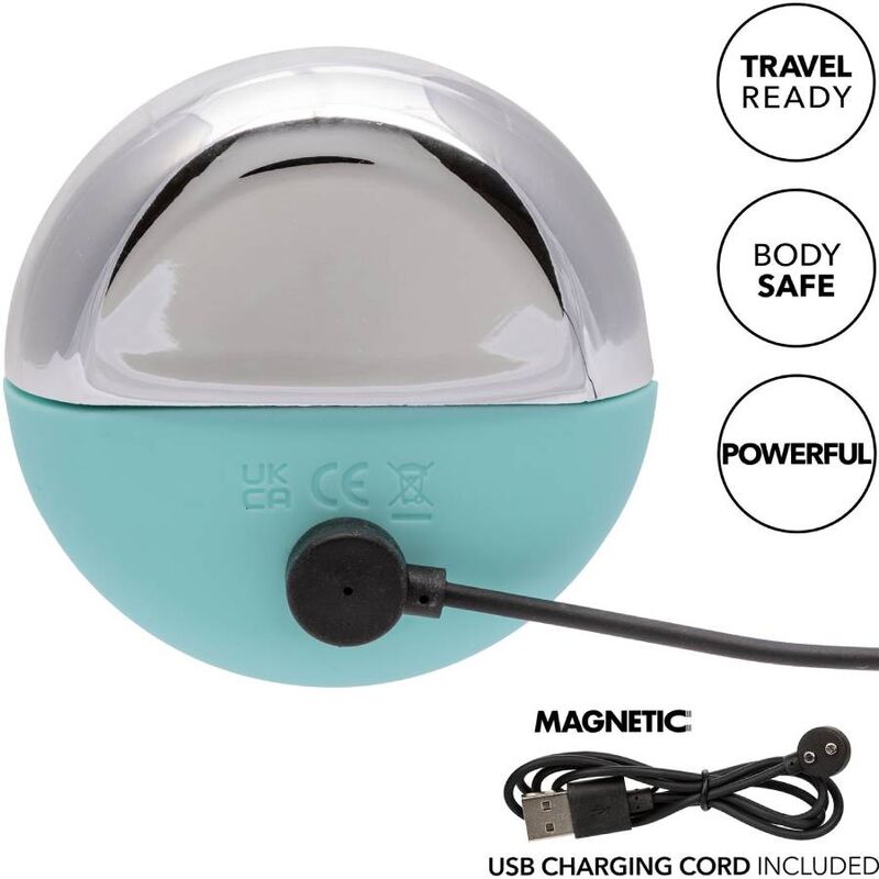 CALEXOTICS - OVATION APPLAUSE STIMULATOR AQUA GREEN - NOCTURNA DESIRES