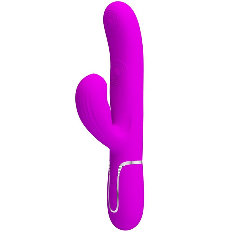 PRETTY LOVE - PERLITA MULTIFUNCTION 3 IN 1 G-SPOT VIBRATOR VIOLET - NOCTURNA DESIRES