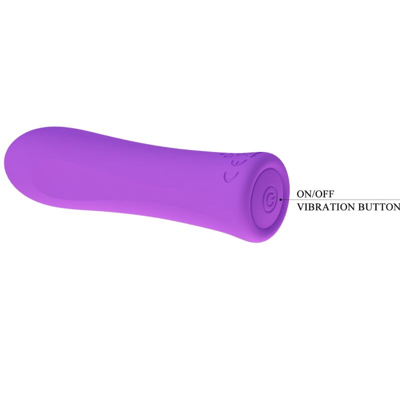 PRETTY LOVE - ALFREDA SUPER POWER VIBRATOR AQUA PURPLE - NOCTURNA DESIRES