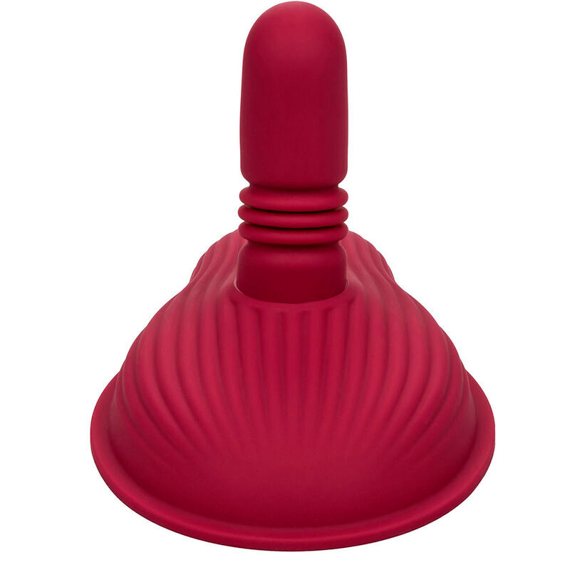 CALEXOTICS - RIDER MASSAGER DOUBLE MOTOR REMOTE CONTROL RED - NOCTURNA DESIRES