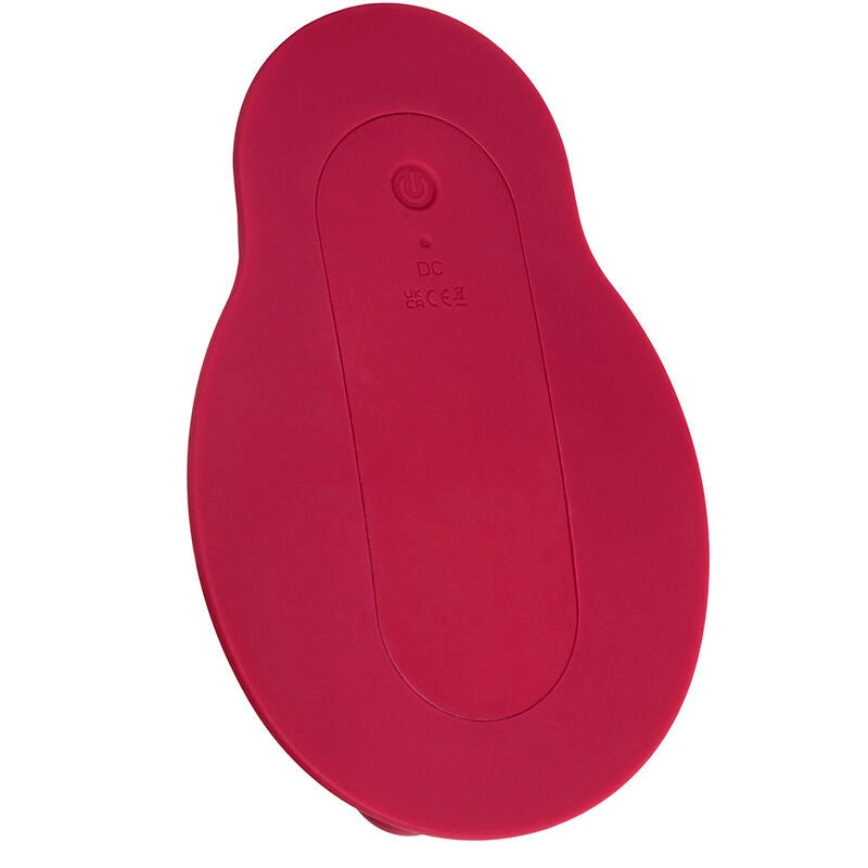 CALEXOTICS - RIDER MASSAGER DOUBLE MOTOR REMOTE CONTROL RED - NOCTURNA DESIRES
