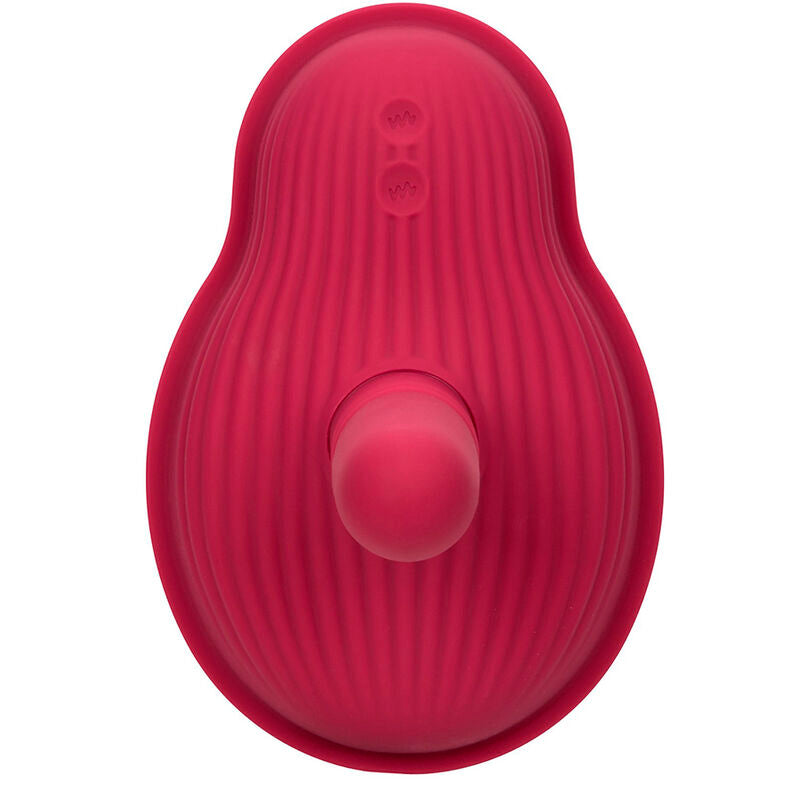 CALEXOTICS - RIDER MASSAGER DOUBLE MOTOR REMOTE CONTROL RED - NOCTURNA DESIRES