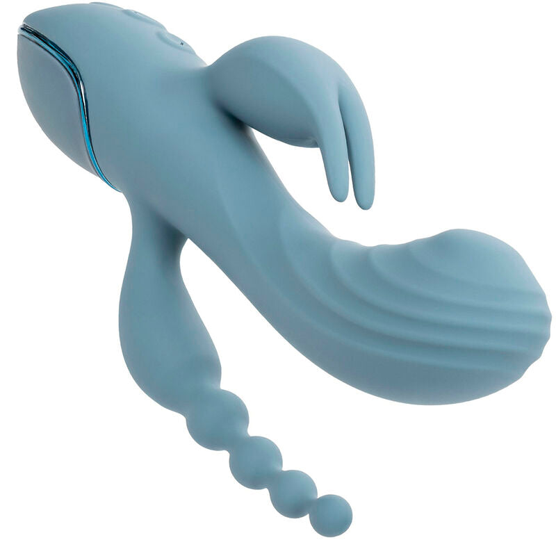 CALEXOTICS - VIBRATOR TRIPLE ECSTASY GREY - NOCTURNA DESIRES