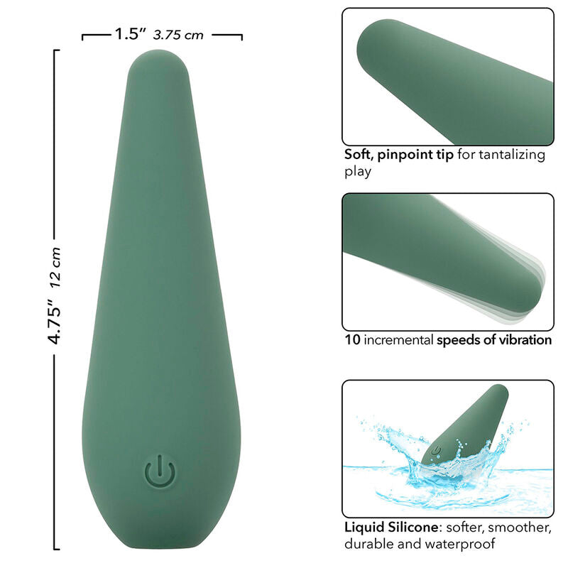 CALEXOTICS - MOD CHIC STIMULATOR GREEN - NOCTURNA DESIRES