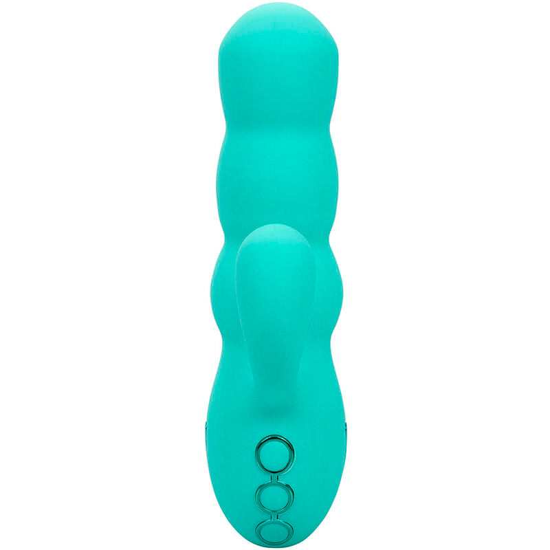 CALEXOTICS - DEL MAR DIVA VIBRATOR RABBIR AQUA GREEN BY CALIFORNIA DREAMING - NOCTURNA DESIRES