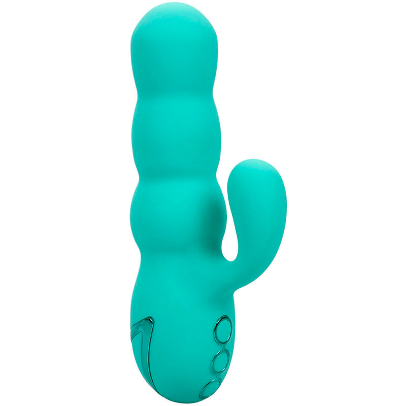 CALEXOTICS - DEL MAR DIVA VIBRATOR RABBIR AQUA GREEN BY CALIFORNIA DREAMING - NOCTURNA DESIRES