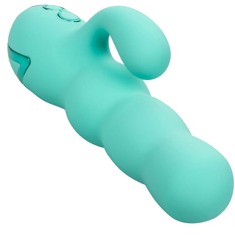 CALEXOTICS - DEL MAR DIVA VIBRATOR RABBIR AQUA GREEN BY CALIFORNIA DREAMING - NOCTURNA DESIRES