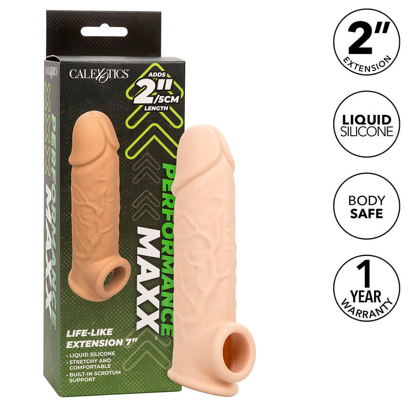 CALEXOTICS - PERFORMANCE MAXX LIFE-LIKE EXTENSION 7 LIGHT SKIN - NOCTURNA DESIRES