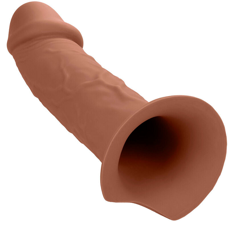 CALEXOTICS - PERFORMANCE MAXX LIFE-LIKE EXTENSION WITH HARNESS BROWN SKIN - NOCTURNA DESIRES