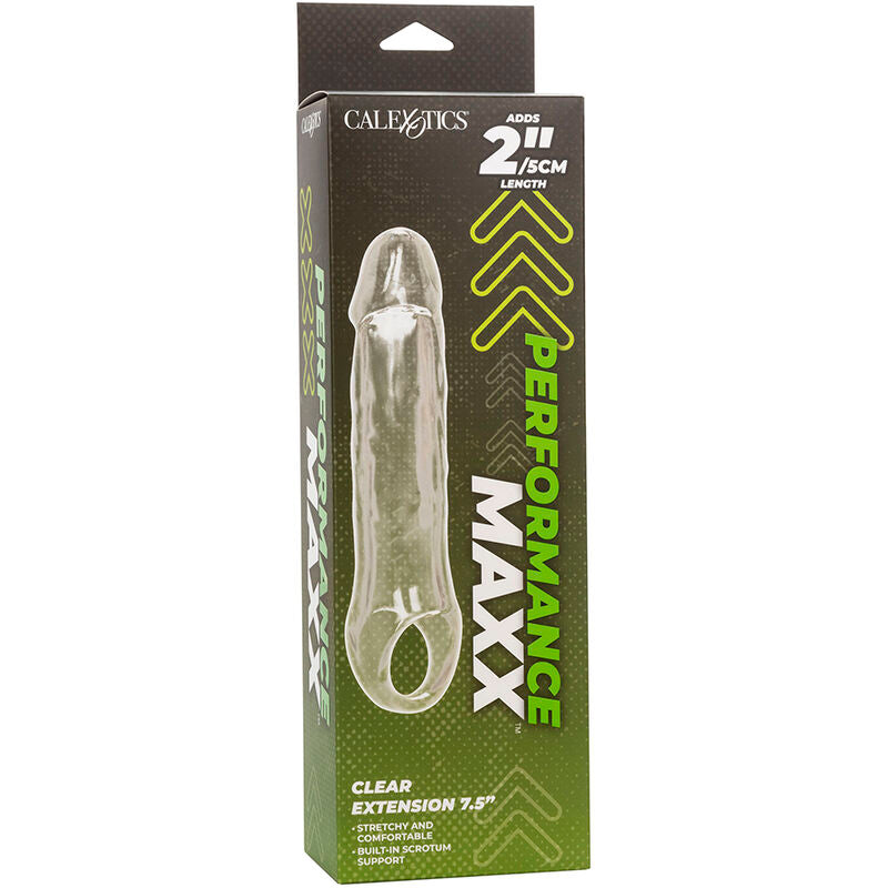 CALEXOTICS - PERFORMANCE MAXX CLEAR EXTENSION 7,5 TRANSPARENT - NOCTURNA DESIRES