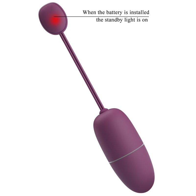 PRETTY LOVE - NYMPH VIBRATING EGG APP CONTROLLED LILA - NOCTURNA DESIRES