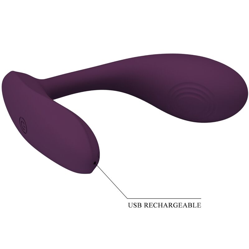 PRETTY LOVE - BAIRD G-SPOT 12 VIBRATIONS RECHARGEABLE LILA APP - NOCTURNA DESIRES