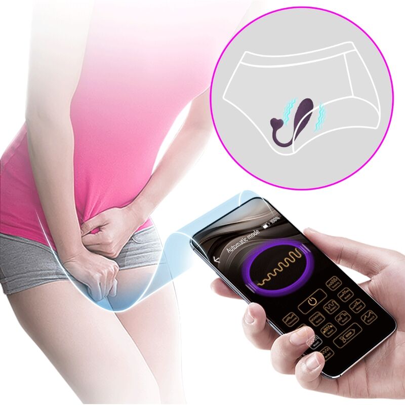 PRETTY LOVE - FISHERMAN APP CONTROLLED VIBRATING EGG LILA - NOCTURNA DESIRES