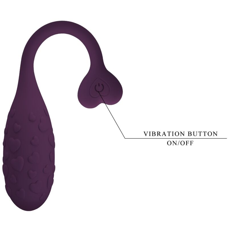 PRETTY LOVE - FISHERMAN APP CONTROLLED VIBRATING EGG LILA - NOCTURNA DESIRES