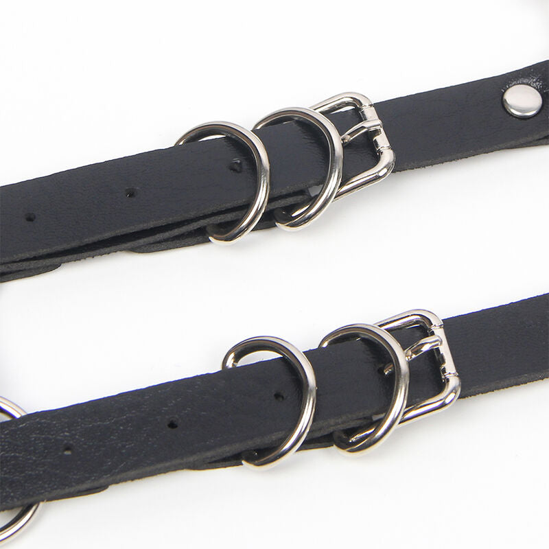 SUBBLIME - HARNESS WITH STRAPS AND CHAINDETAILS ONE SIZE - NOCTURNA DESIRES