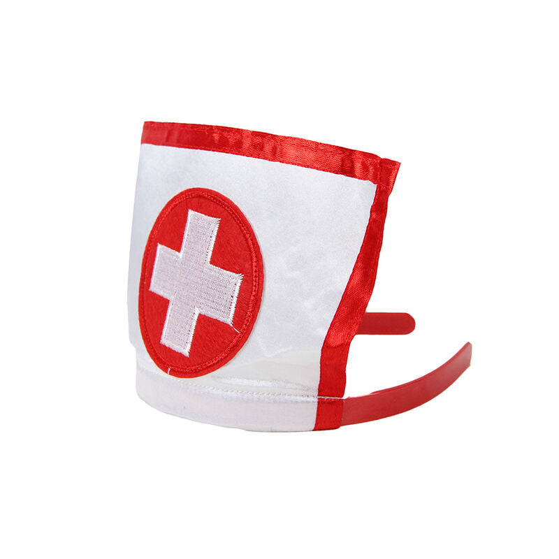 SUBBLIME - SEXY CROTCHLESS NURSE COSTUME L/XL - NOCTURNA DESIRES