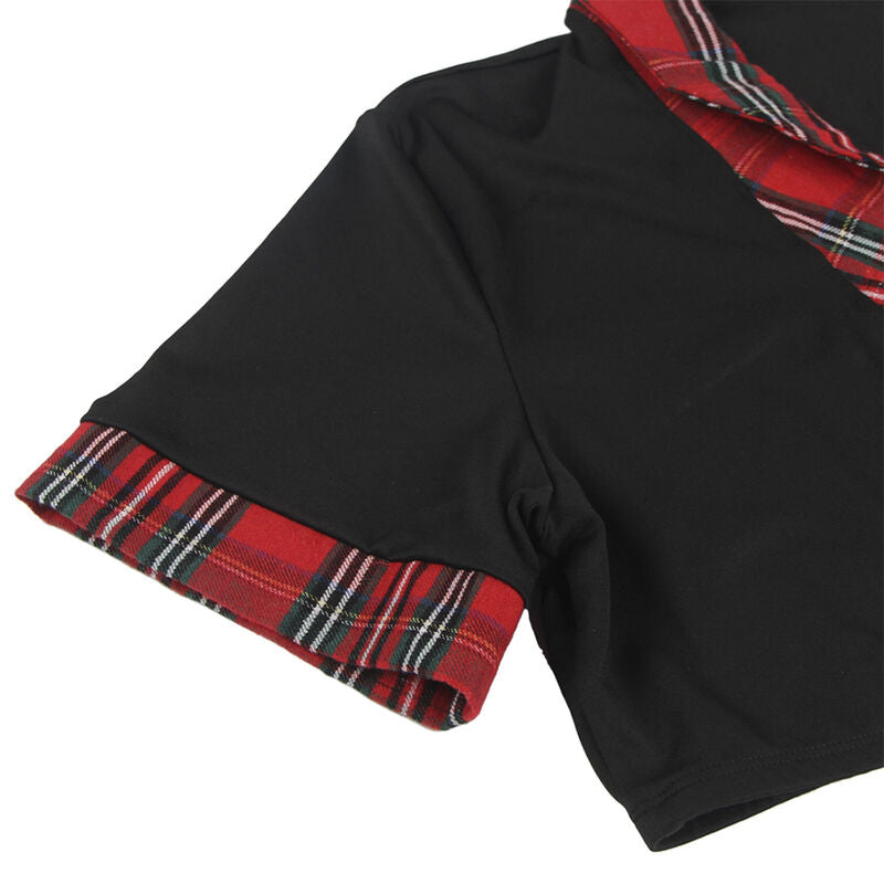 SUBBLIME - SEXY SCHOOLGIRL COSTUME WITH TOP S/M - NOCTURNA DESIRES