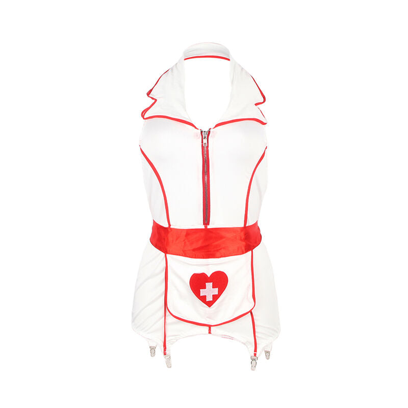 SUBBLIME - SEXY NURSE COSTUME DRESS L/XL - NOCTURNA DESIRES