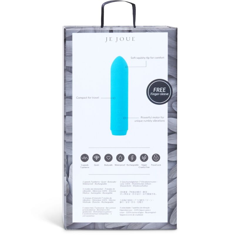 JE JOUE - TEAL CLASSIC BULLET VIBRATOR - NOCTURNA DESIRES